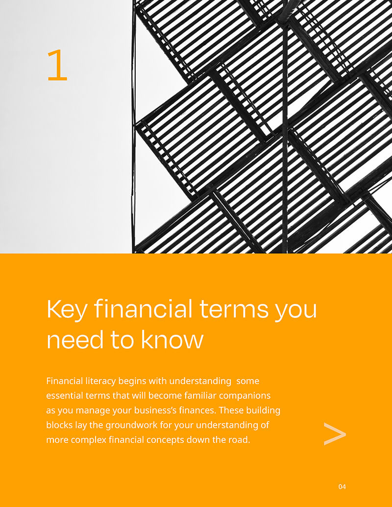 carousel of white papers